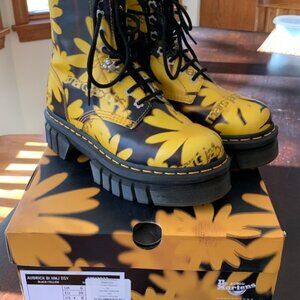 Dr Marten Marc Jacobs Audrick Daisy Limited Edition Women Size 8 Rare